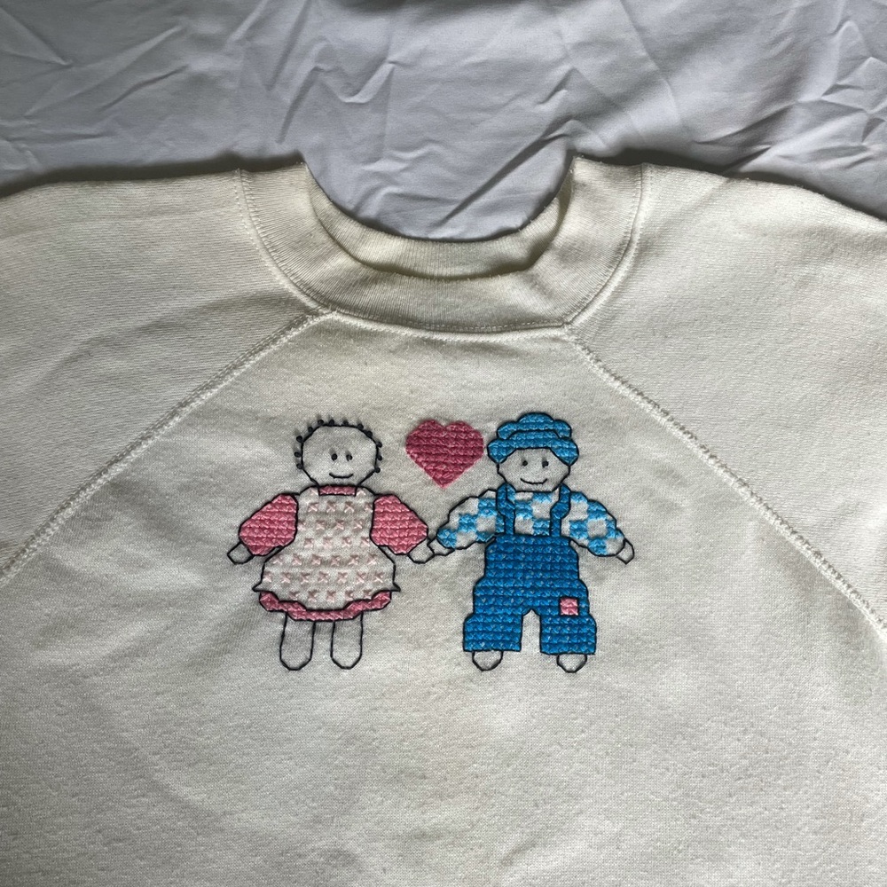 cute grandma style pullover